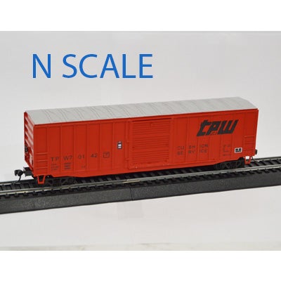 Value Trains USA N N10099 Boxcar, Toledo Peoria & Western Cushion Service #70142