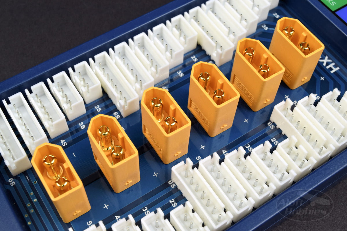 Six Port - Parallel Charge Board for XT60 Batteries