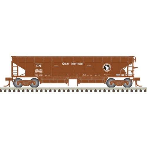 Atlas N 50006614 70-Ton Hart Ballast Car, Master, Great Northern #78024