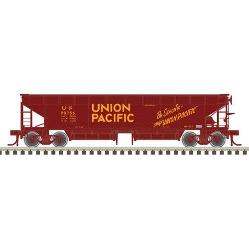 Atlas N 50006616 70-Ton Hart Ballast Car, Master, Union Pacific #90784