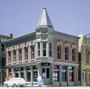 Woodland Scenics 51300 N DPM Corner Turret Building