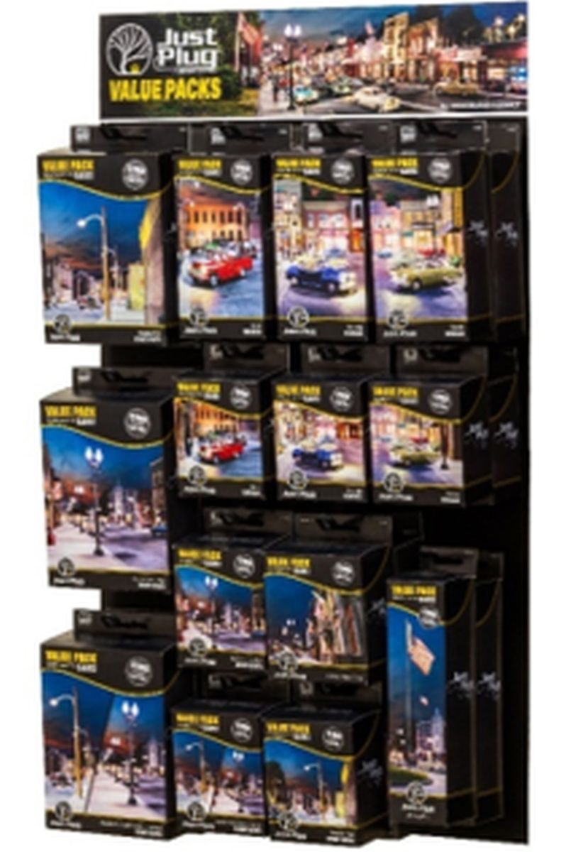 Woodland Scenics 5930 Just Plug Value Pack Full Asst