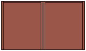 Woodland Scenics 60121 N DPM 2-Story Blank Wall