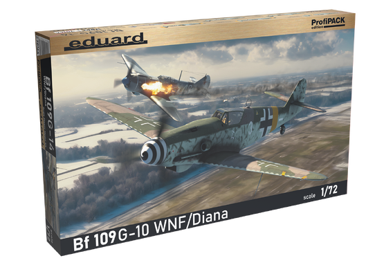 Eduard 1/72 Bf 109G-10 WNF/Diana Profipack Edition
