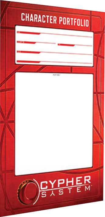 Cypher System RPG 2nd Edition: Character Portfolio