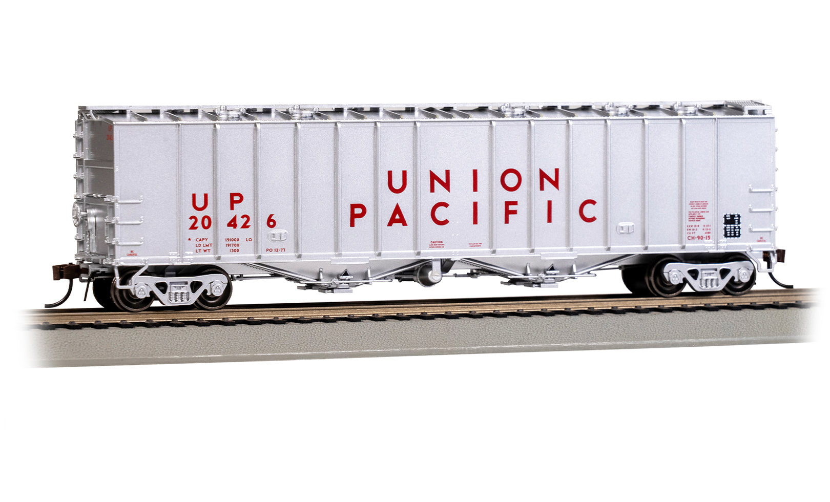 Bachmann HO 70615 GATX 4180 Airslide Hopper, Union Pacific #20426