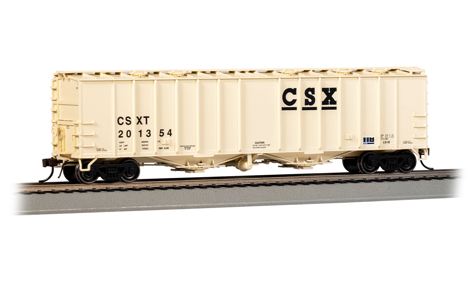 Bachmann HO 70617 GATX 4180 Airslide Hopper, CSX #201354