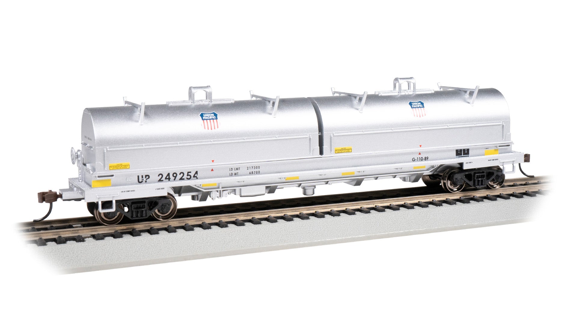 Bachmann 71404 55' STEEL COIL CAR with COIL LOAD UNION PACIFIC #249254, HO Scale