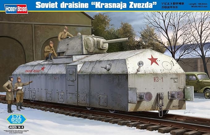 Hobby Boss 1/72 Soviet Armoured Train ?Krasnaja Zvezda? (Red Star)