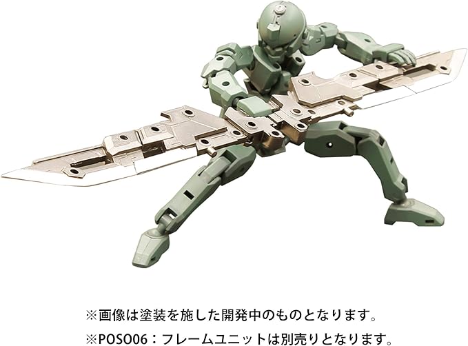 Good Smile Company Pla-Act Option Series 09: Blaze Guns Re-Run Model Kit Accessory