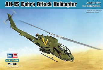 Hobby Boss 1/72 AH-1S Cobra Attack Helicopter