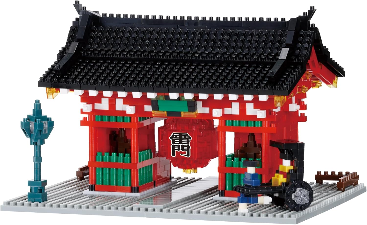 Nanoblock 20248 Kaminarimon World Famous Buildings