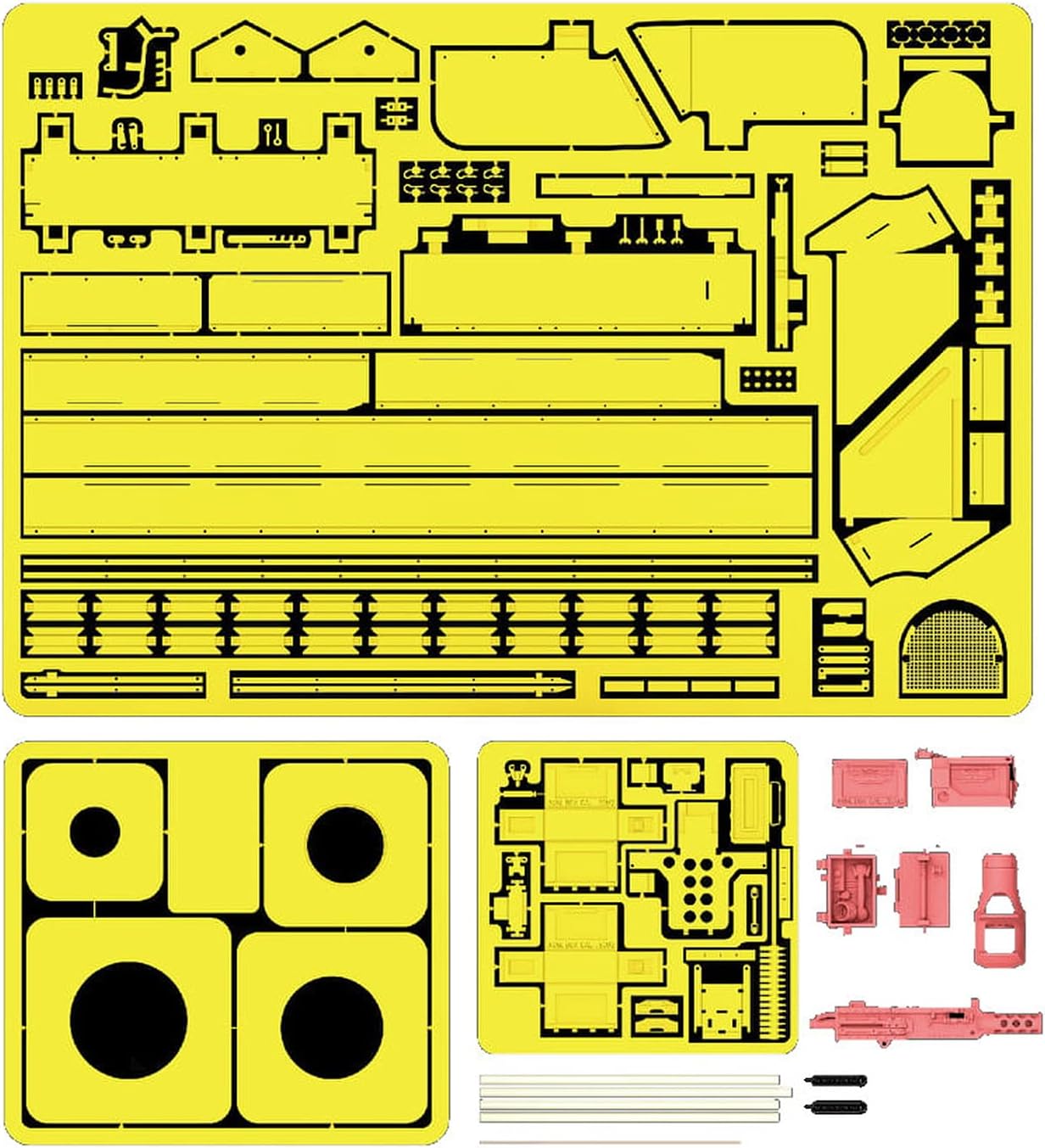 Ryefield Model 2017 Upgrade Set M4A3 76W HVSS Sherman 1:35
