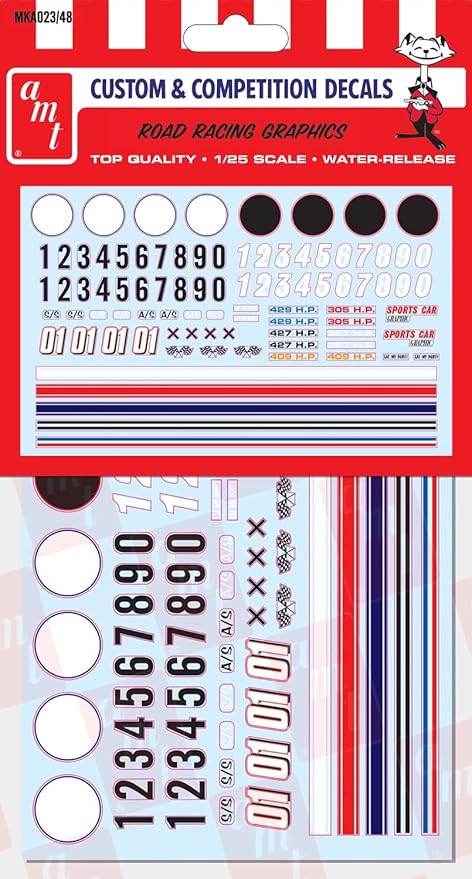 Model Kit Accessory 023 *S/O*ROAD RACING GRAPHICS