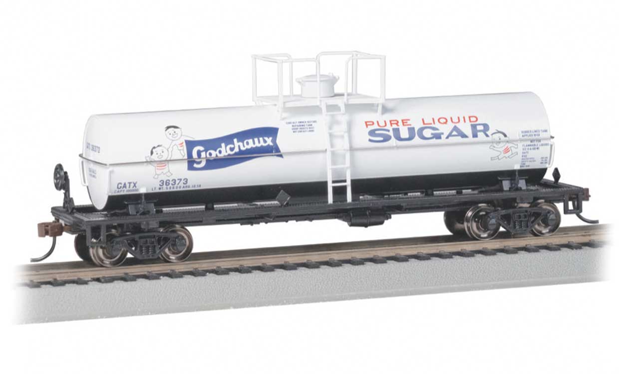 Bachmann Trains HO 75806 Small Dome Chemical Tank Car, Godchaux Sugar #36373