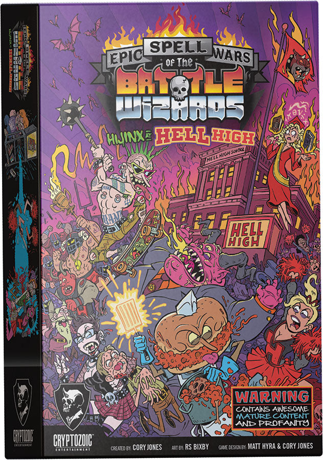 Epic Spell Wars of the Battle Wizards: 5 - Hijinx at Hell High