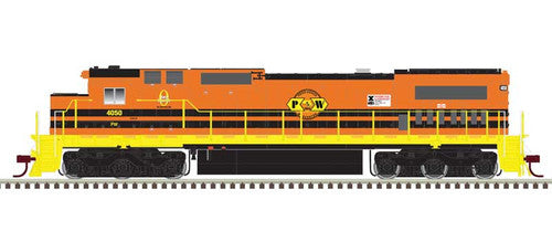 Atlas HO 10004200 GE DASH 8-40C with Front & Rear Ditch Lights ESU Lok Master Gold, Providence & Worcester #4051 (DCC and Sound)