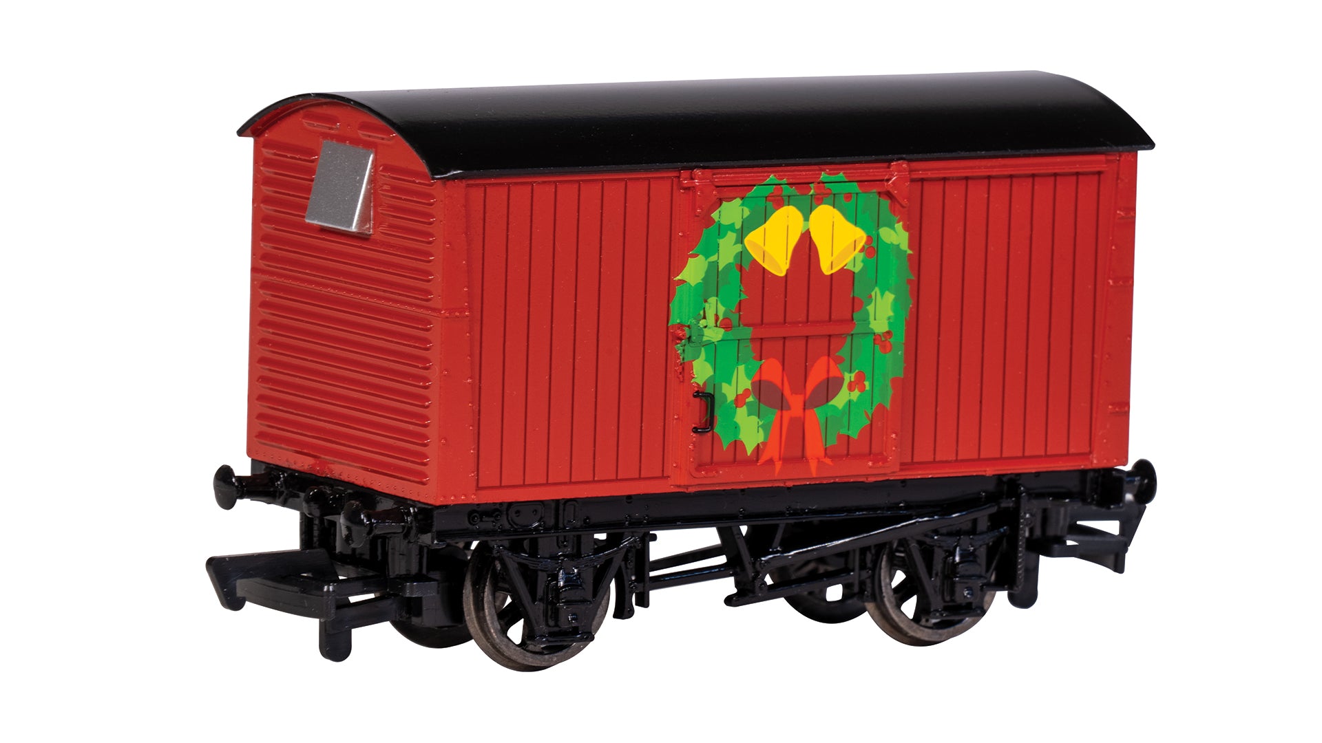 Bachmann HO 77415 12-Ton Van, Christmas Wreath (Thomas and Friends Series)