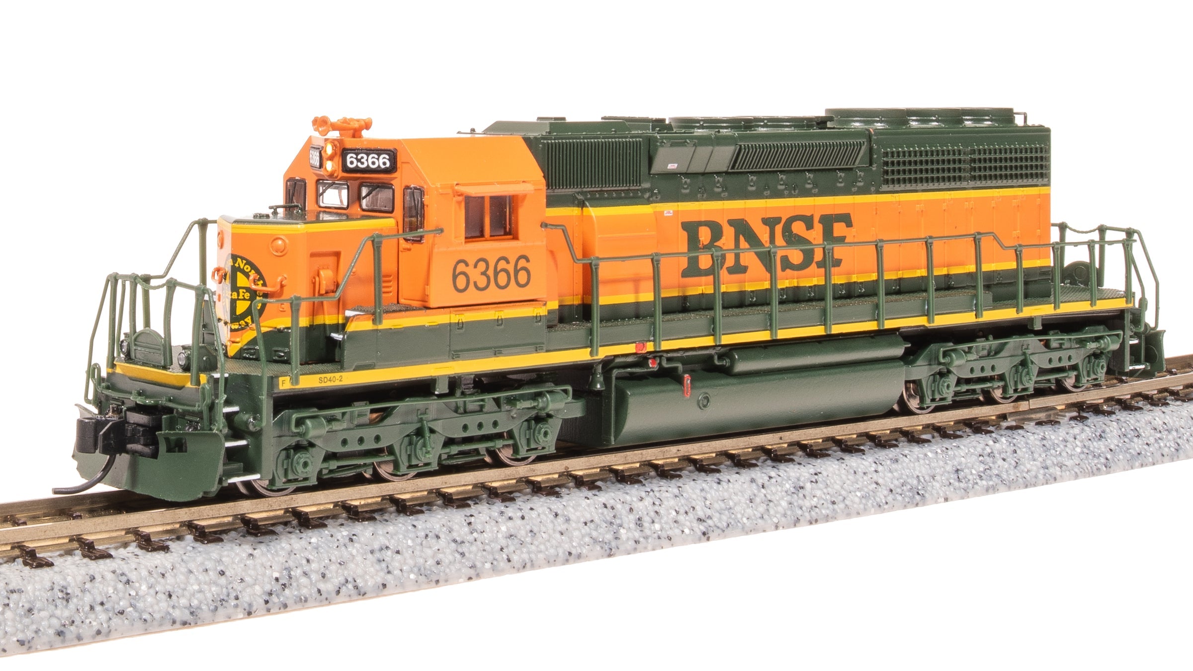 BLI 7953 EMD SD40-2, BNSF 6366, Heritage I, Paragon4 Sound/DC/DCC, N