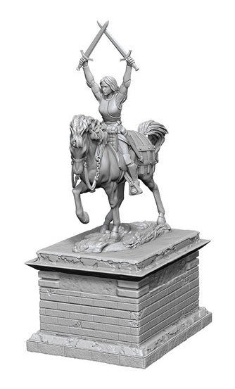 WizKids Deep Cuts Unpainted Miniatures: W12.5 Heroic Statue (See WZK 73864 for available inventory)