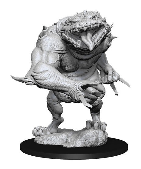 Dungeons & Dragons: Nolzur's Marvelous Unpainted Miniatures - W12.5 Blue Slaad (See WZK 90024 for available inventory)