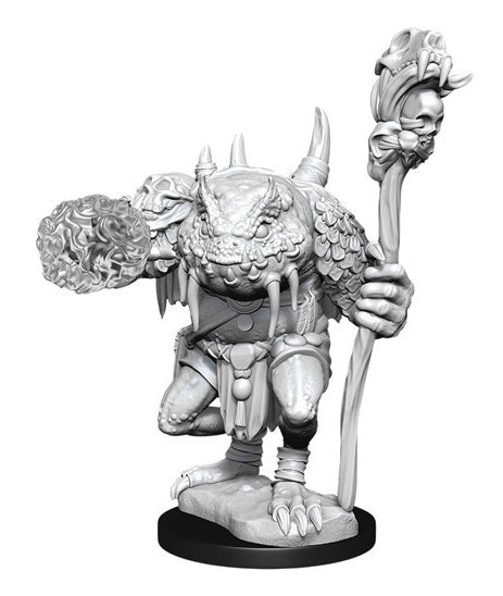 Dungeons & Dragons: Nolzur's Marvelous Unpainted Miniatures - W12.5 Green Slaad (See WZK 90025 for available inventory)