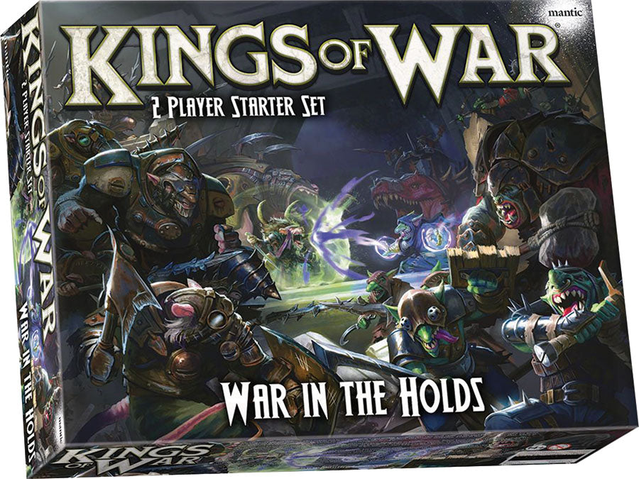 Kings of War: War in the Holds - Two Player Starter Set (Mantic Essentials)