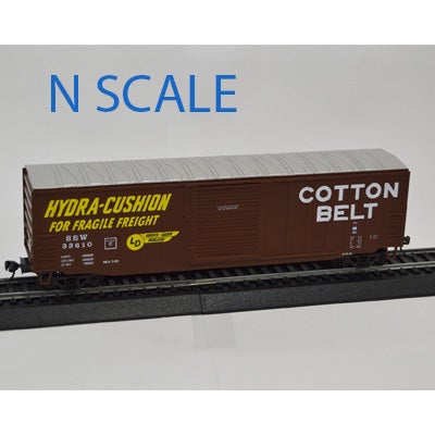 Value Trains USA N N10086 Boxcar, Cotton Belt Hydra-Cushion #67670
