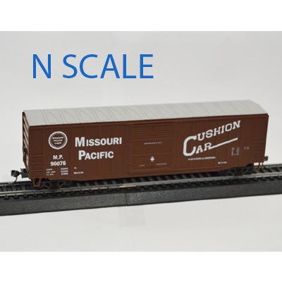 Value Trains USA N N10091 Boxcar, Missouri Pacific Cushion Car #90076