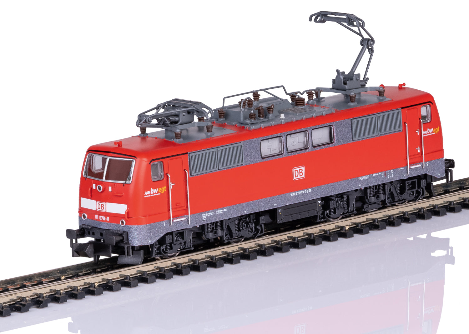 PREORDER Minitrix N 16725 Class 111 Electric Locomotive, Deutsche Reichsbahn AG #111 079-0 (DCC & Sound Equipped)