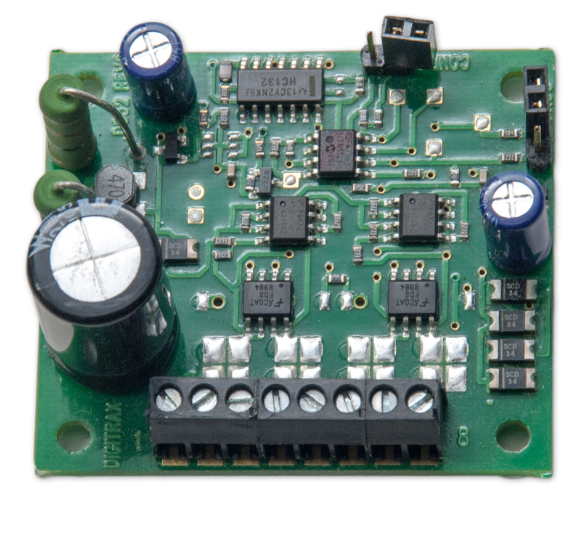 Digitrax 8004 DS52 Dual Stationary Decoder for Snap Switches or Slow Motion Machines