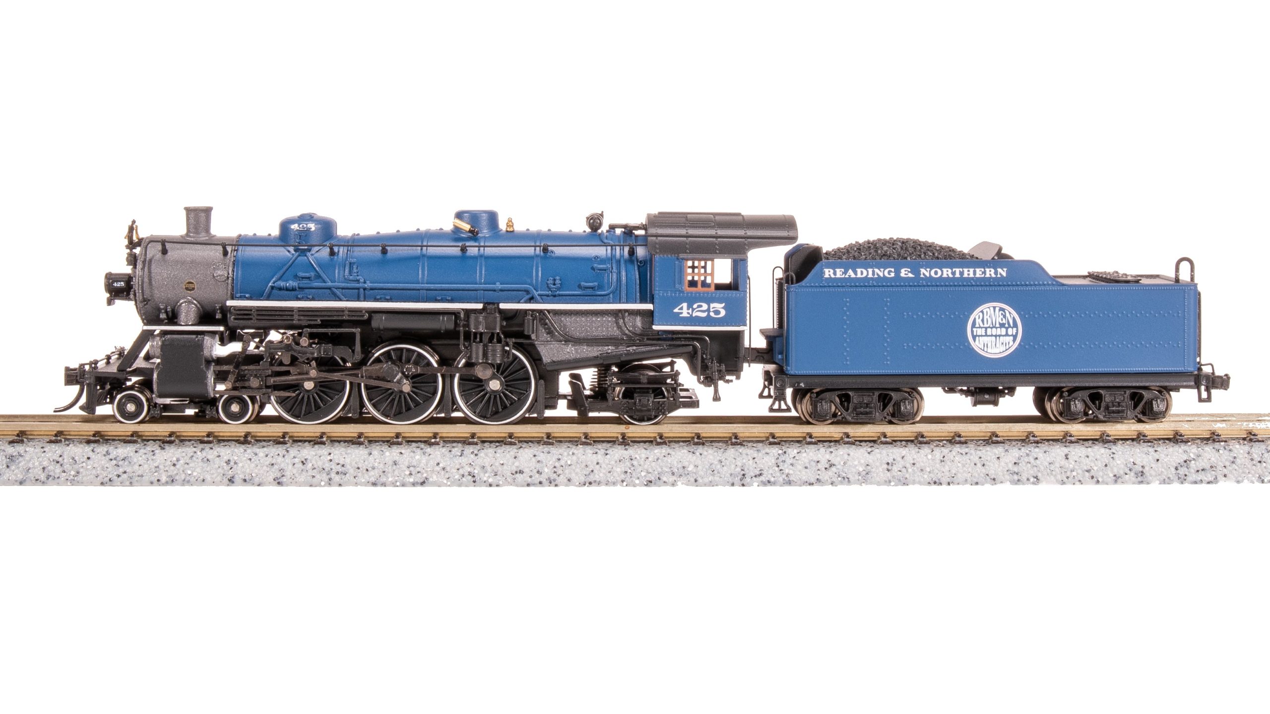 BLI 8009 Light Pacific 4-6-2, RBMN #425, Modern Dark Blue, Paragon4 Sound/DC/DCC, N
