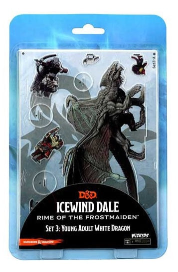 Dungeons & Dragons Idols of the Realms: Icewind Dale Rime of the Frostmaiden Young Adult White Dragon
