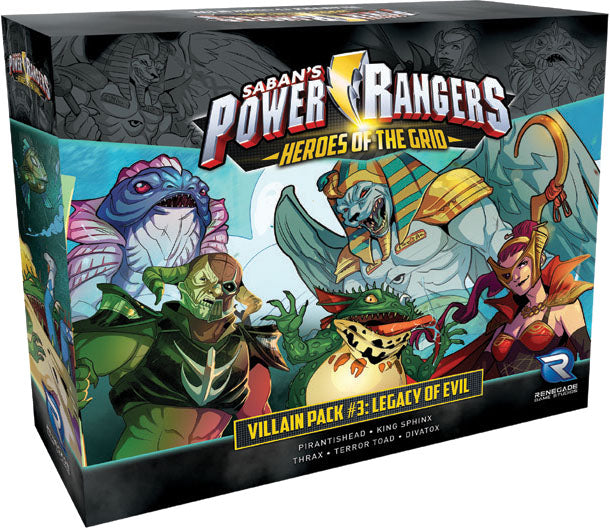 Power Rangers: Heroes of the Grid - Villain Pack #3 - Legacy of Evil Expansion