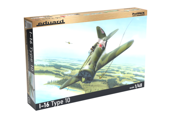 Eduard 1/48 I-16 type 10 ProfiPACK edition