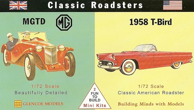 Glencoe 03606 1/72 CLASSIC ROADSTERS