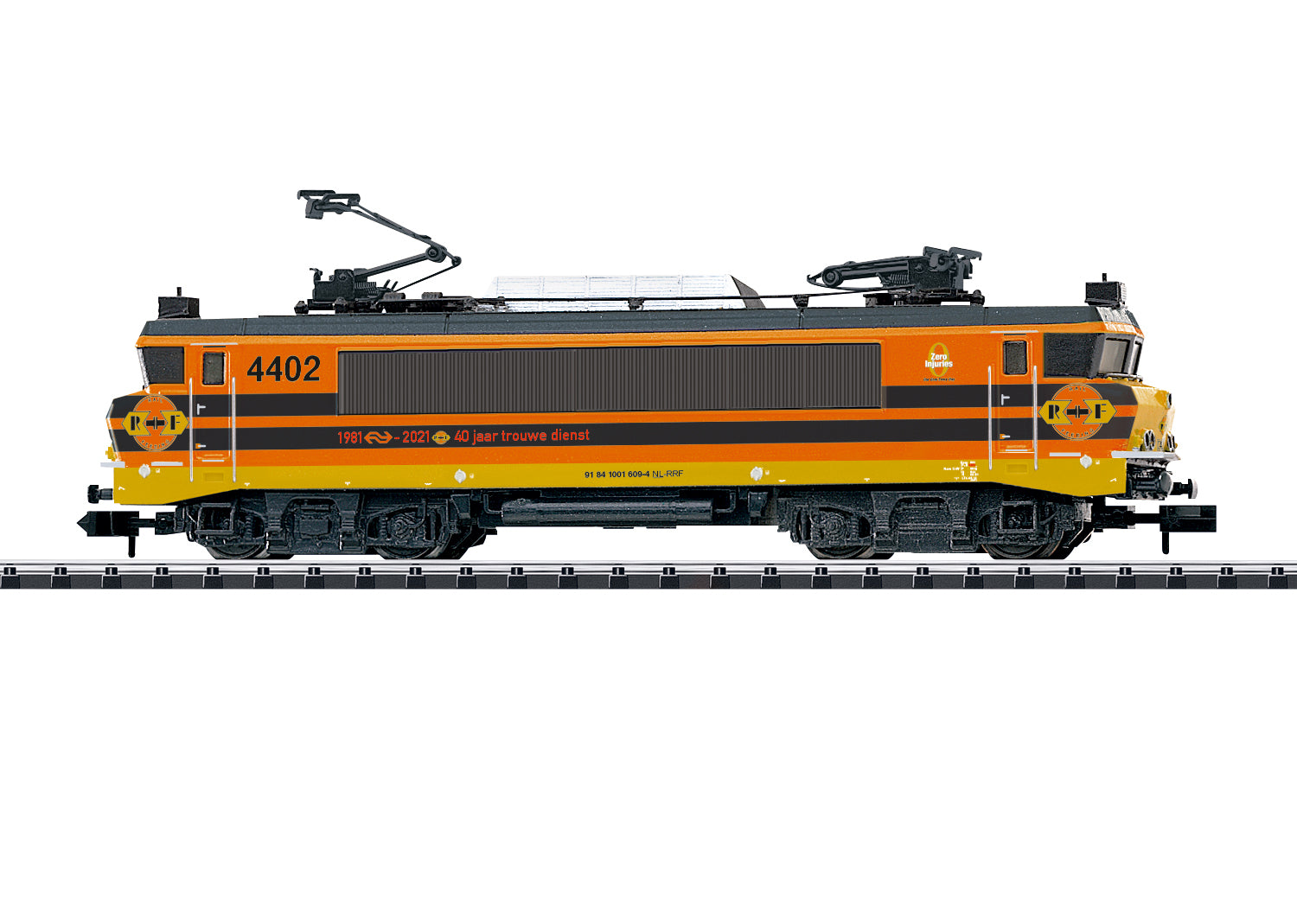 PREORDER Minitrix N 16007 Class 1600 Electric, Rotterdam Rail Feeding #4402 Standard DC