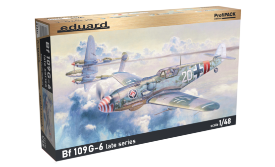 Eduard 1/48 Bf 109G-6 late series [Profipack]