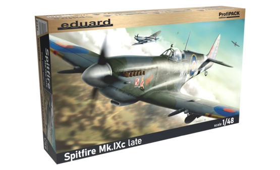 Eduard 1/48 Spitfire Mk.IXc late version ProfiPACK edition