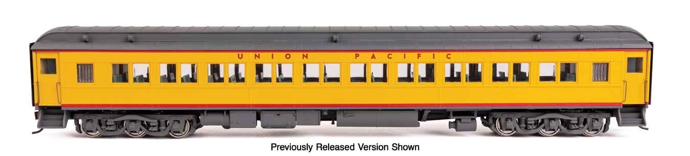 Walthers Proto HO 920-17614 Lighted 82' Pullman-Built Heavyweight Paired-Window Coach, Union Pacific #1224