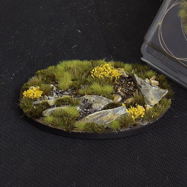 Gamers Grass Battle Ready Bases - Highland - Oval 105mm (x1)