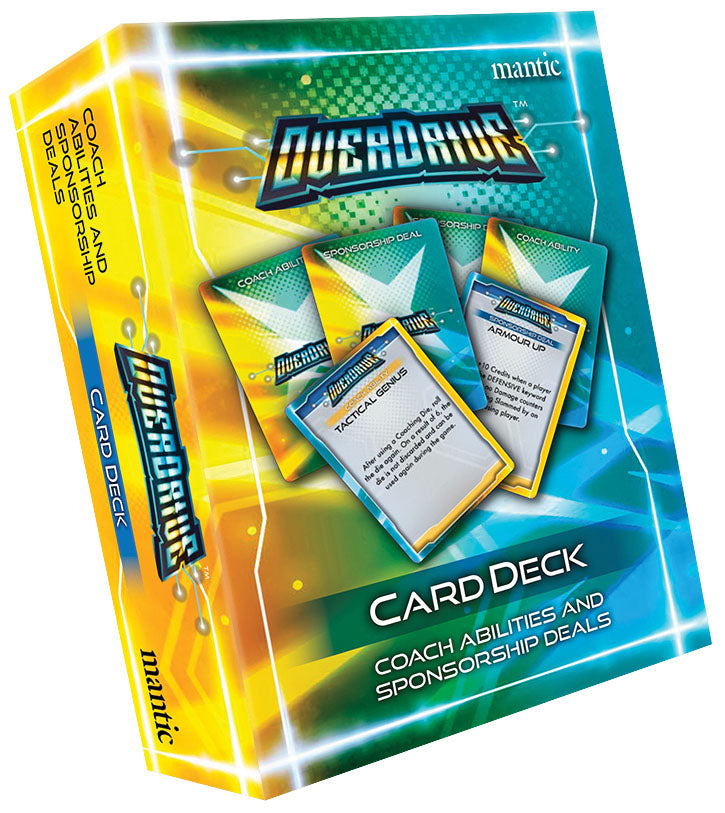 OverDrive: Coach Abilities and Sponsorship Cards