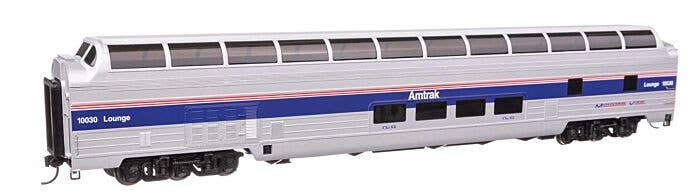 Walthers Proto HO 14603 85' Budd Great Dome, Lighted, Amtrak Ph IV #10030