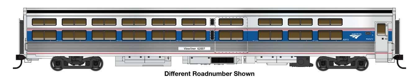 PREORDER Walthers Proto HO 920-11303 85' Budd Viewliner Sleeper, Amtrak Phase VI Decal | 98.98