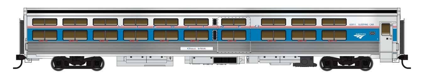 Walthers Proto HO 920-11307 85' Budd Viewliner Sleeper, Amtrak Phase VI Early #62011 | 98.98