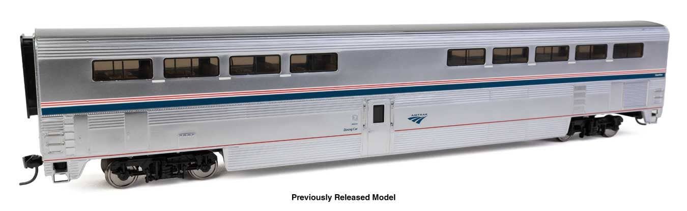 PREORDER Walthers Proto HO 920-12036 Lighted 85' Pullman-Standard Superliner I Diner, Amtrak Phase VI #38000