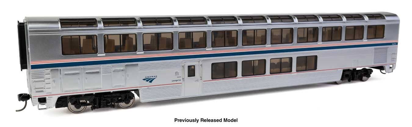 PREORDER Walthers Proto HO 920-12047 Lighted 85' Pullman-Standard Superliner I Lounge, Amtrak Phase VI #33014