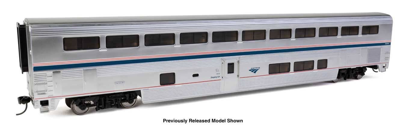 PREORDER Walthers Proto HO 920-12028 Lighted 85' Pullman-Standard Superliner I Sleeper, Amtrak Phase VI #32005