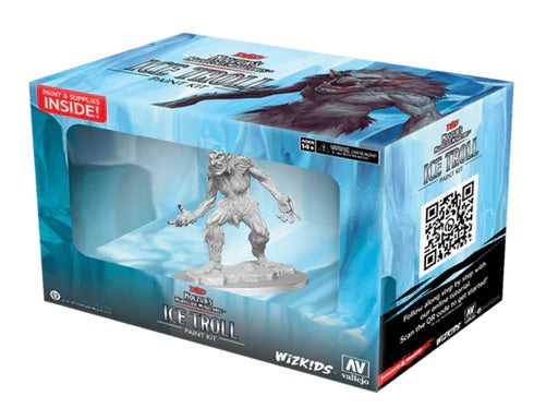 Dungeons & Dragons: Nolzur's Marvelous Unpainted Miniatures - Paint Night Kit 8 - Ice Troll
