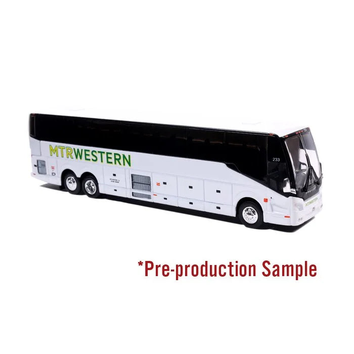 PREORDER Iconic Replicas HO 87-0653 Prevost H3-45 Coach, MTR Western